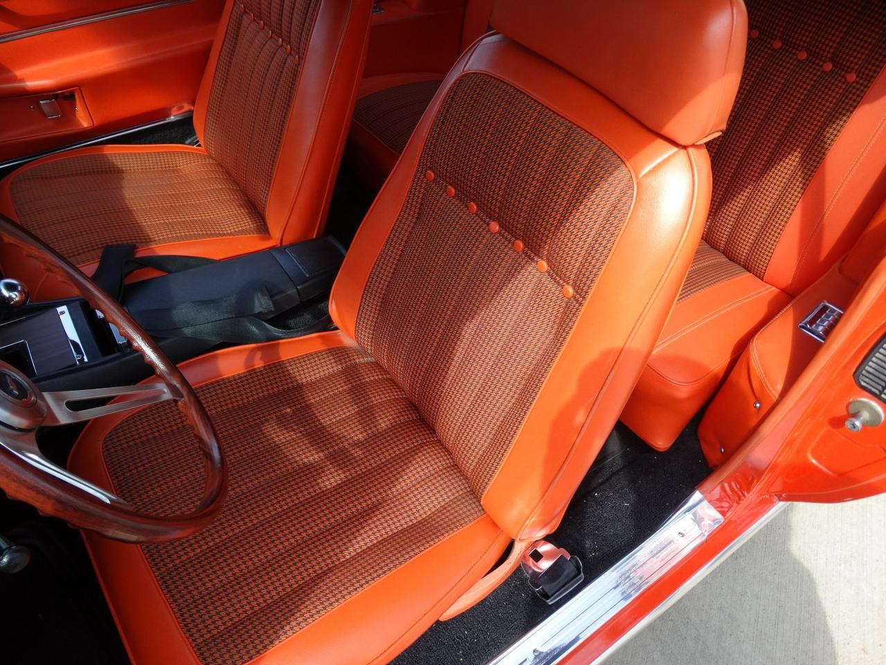 Orange 1969 Chevrolet Camaro with Orange interior