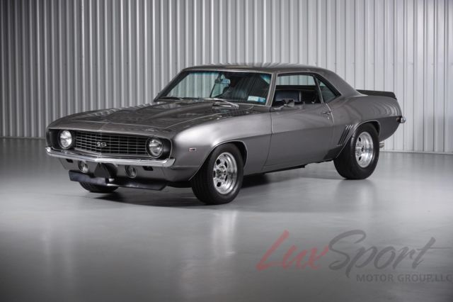 Gray 1969 Chevrolet Camaro -- with Black interior