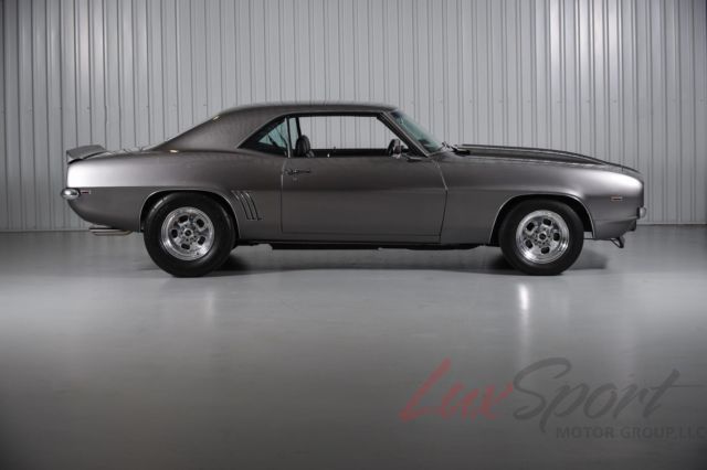 Gray 1969 Chevrolet Camaro -- with Black interior