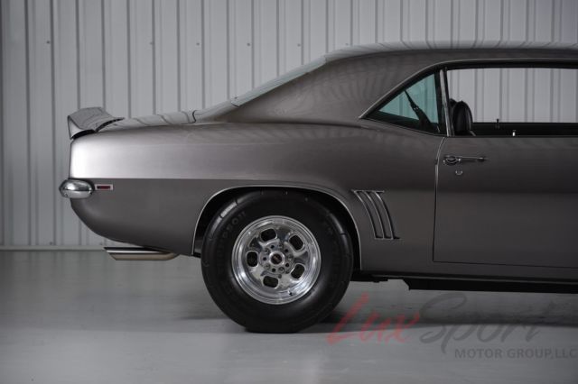 Gray 1969 Chevrolet Camaro -- with Black interior