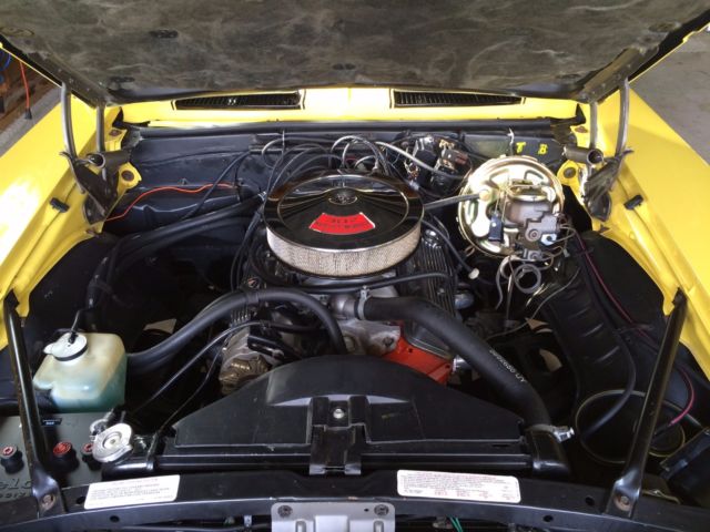 Daytona Yellow 1969 Chevrolet Camaro Coupe with Black interior