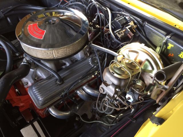 Daytona Yellow 1969 Chevrolet Camaro Coupe with Black interior