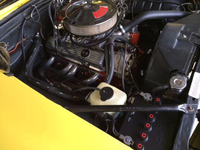 Daytona Yellow 1969 Chevrolet Camaro Coupe with Black interior