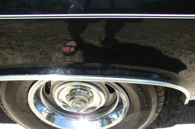 Black 1969 Chevrolet Chevelle Convertible with Ivory interior