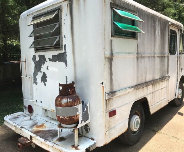 White 1969 Chevrolet C-10 P10 Step Van