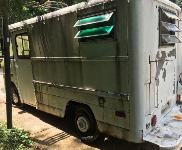 White 1969 Chevrolet C-10 P10 Step Van