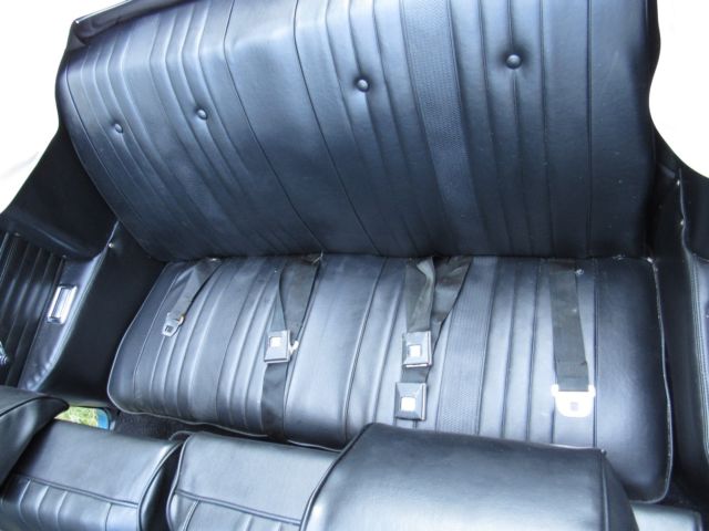 Blue 1969 Chevrolet Chevelle Convertible with Black interior