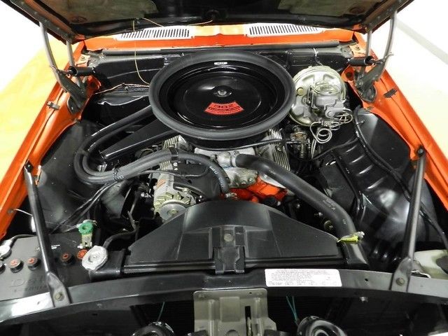 Orange 1969 Chevrolet Camaro Coupe with Black interior
