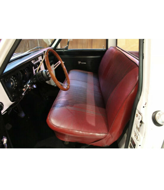 White 1969 Chevrolet C-10 Standard Cab Pickup