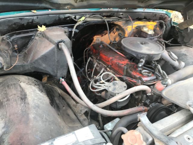 Green 1969 Chevrolet C-10 with Brown interior