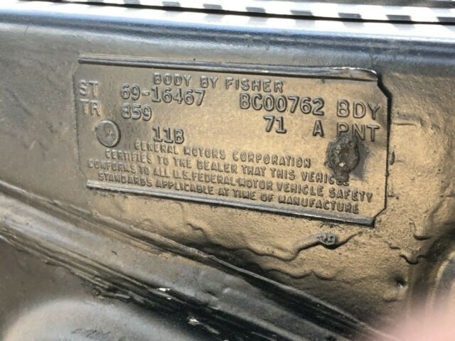 Blue 1969 Chevrolet Impala Convertible with White interior