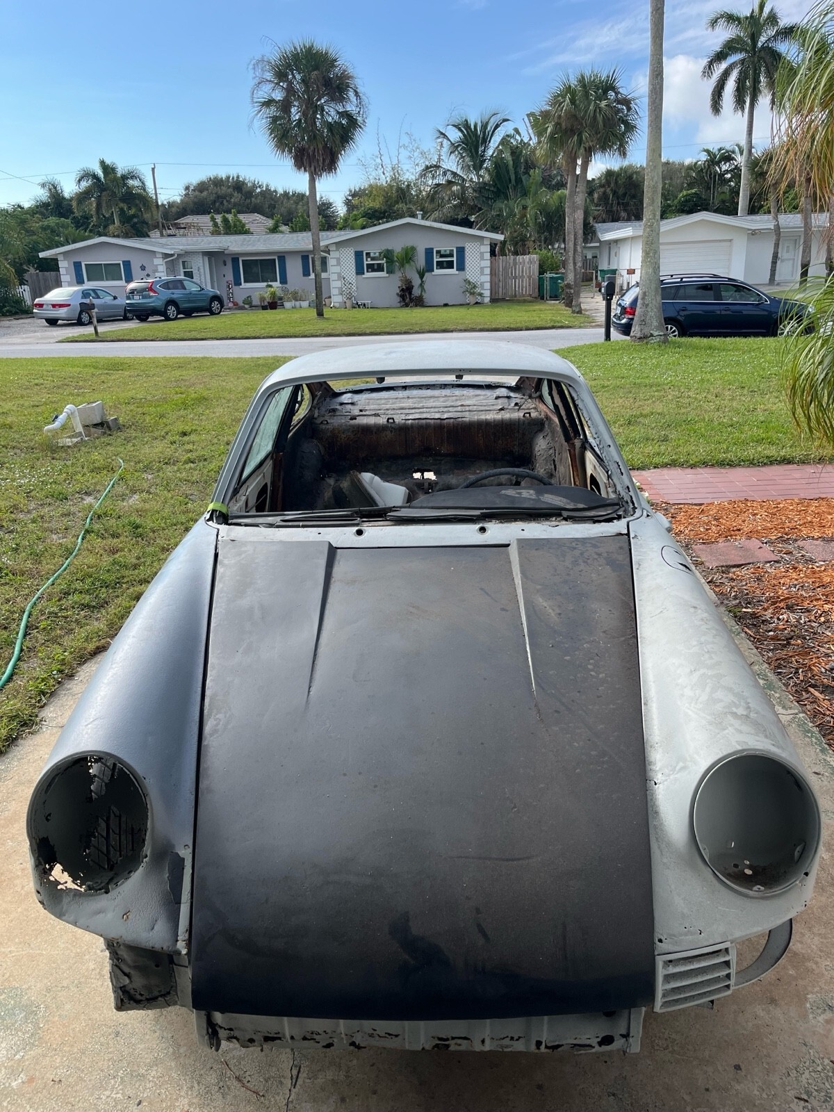 White 1969 Porsche 911 Coupe