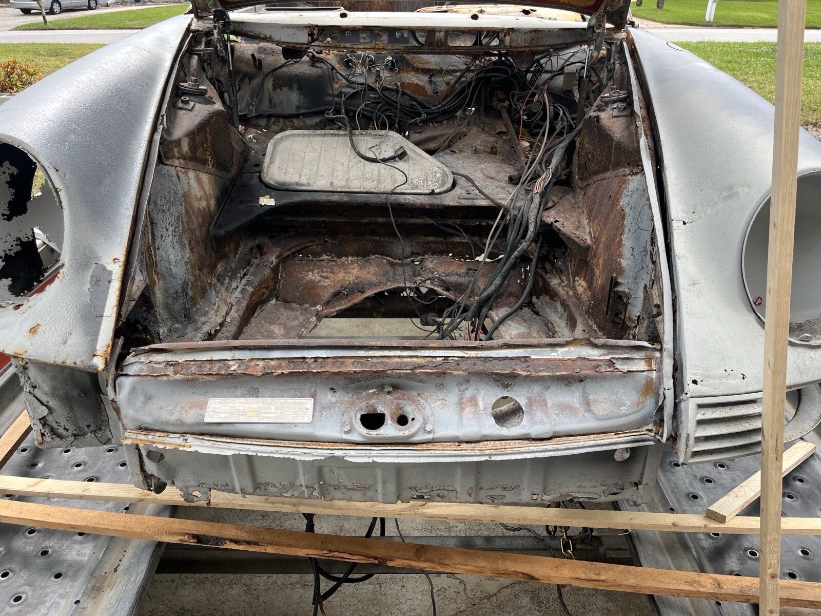White 1969 Porsche 911 Coupe