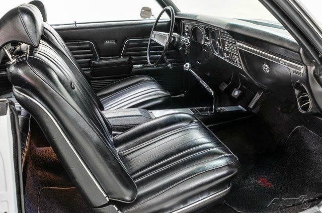 White 1969 Chevrolet Chevelle with Black interior