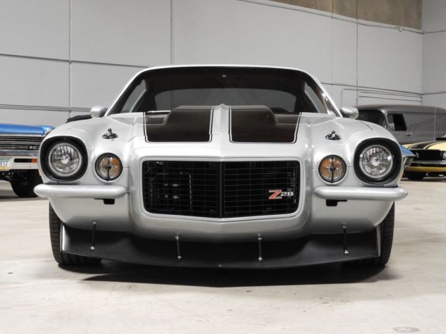 Silver 1970 Chevrolet Camaro Coupe with Black interior