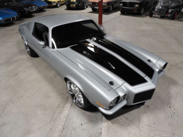 Silver 1970 Chevrolet Camaro Coupe with Black interior