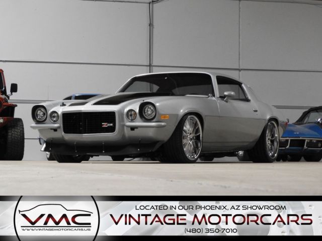 Silver 1970 Chevrolet Camaro Coupe with Black interior