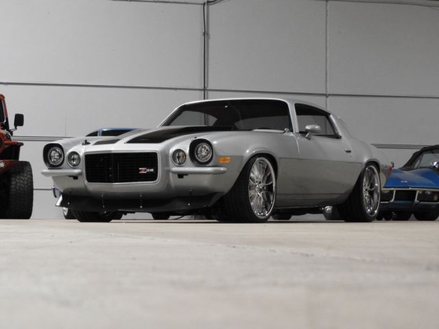 Silver 1970 Chevrolet Camaro Coupe with Black interior