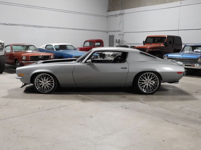 Silver 1970 Chevrolet Camaro Coupe with Black interior