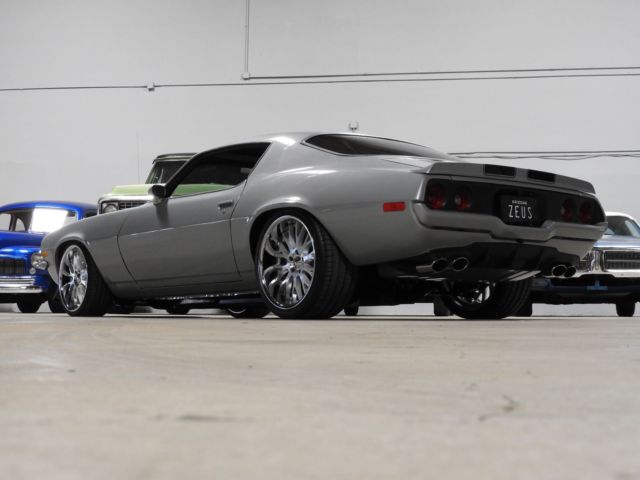 Silver 1970 Chevrolet Camaro Coupe with Black interior