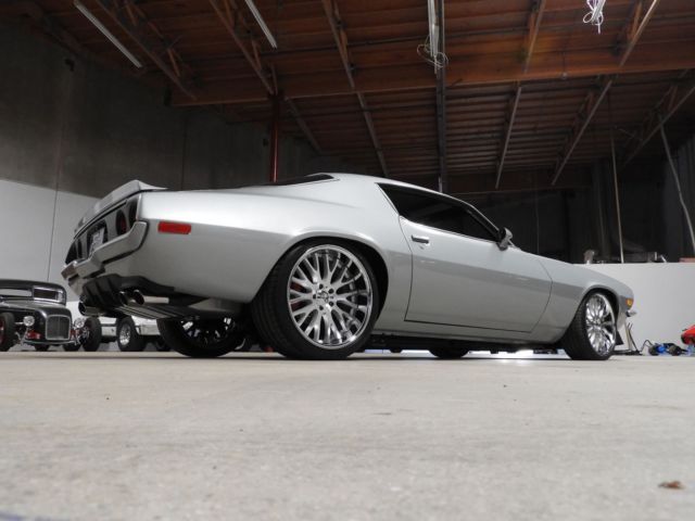 Silver 1970 Chevrolet Camaro Coupe with Black interior