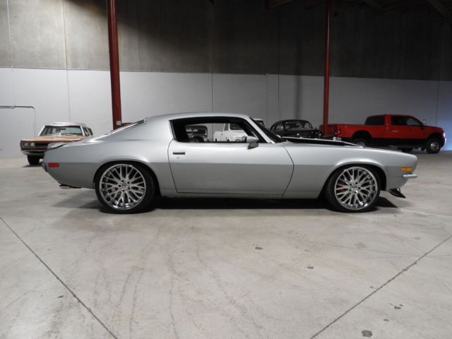 Silver 1970 Chevrolet Camaro Coupe with Black interior