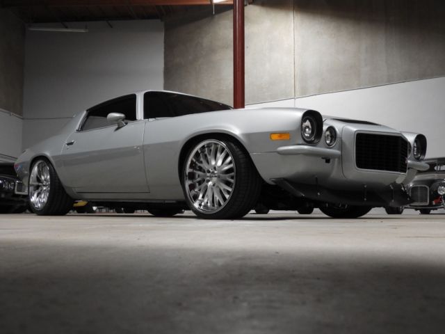 Silver 1970 Chevrolet Camaro Coupe with Black interior