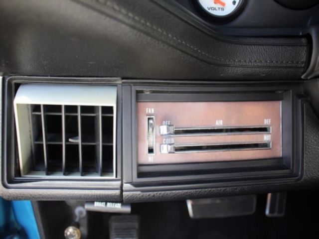 Blue 1970 Chevrolet Camaro with Black interior