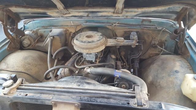 patina 1970 Chevrolet C-10 with Blue interior