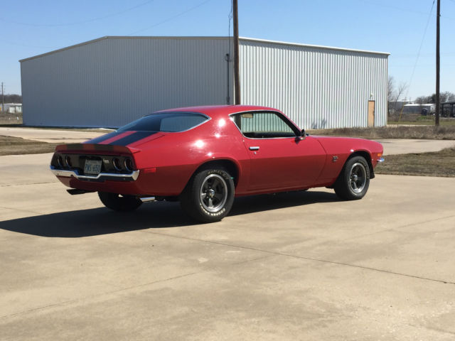 Red 1970 Chevrolet Camaro Coupe with Black interior