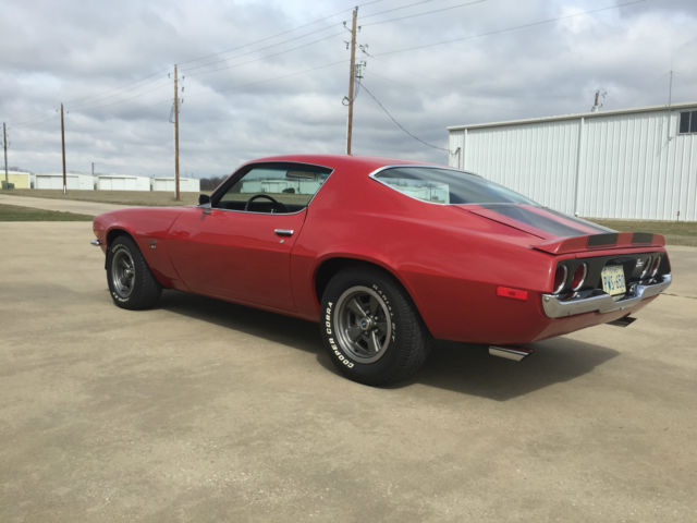 Red 1970 Chevrolet Camaro Coupe with Black interior