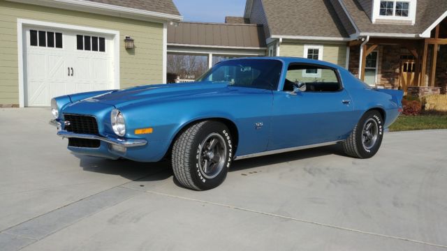 ASTRO BLUE 1970 Chevrolet Camaro Coupe with Black interior