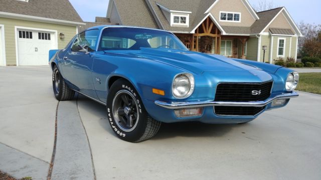 ASTRO BLUE 1970 Chevrolet Camaro Coupe with Black interior