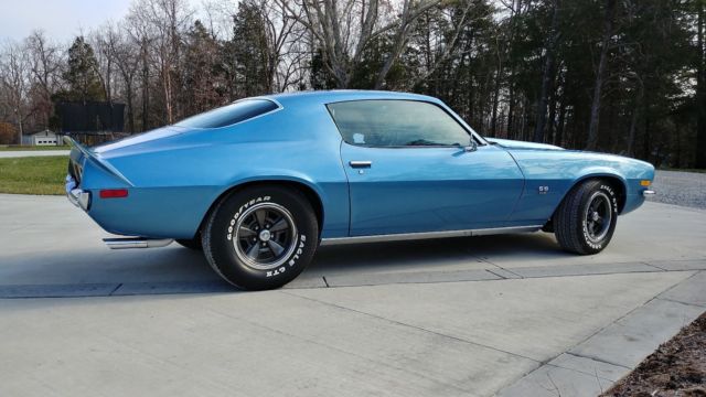 ASTRO BLUE 1970 Chevrolet Camaro Coupe with Black interior