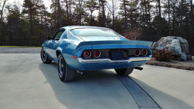 ASTRO BLUE 1970 Chevrolet Camaro Coupe with Black interior