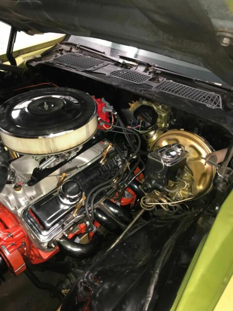 Green 1970 Chevrolet Camaro Coupe with Black interior