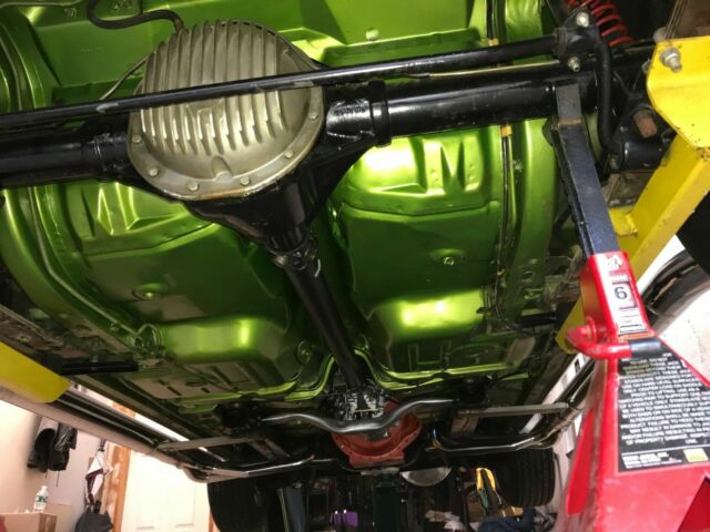 Green 1970 Chevrolet Camaro Coupe with Black interior