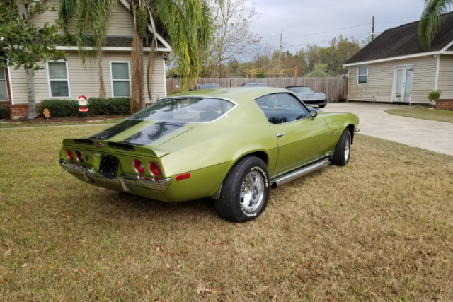 Green 1970 Chevrolet Camaro Coupe with Black interior