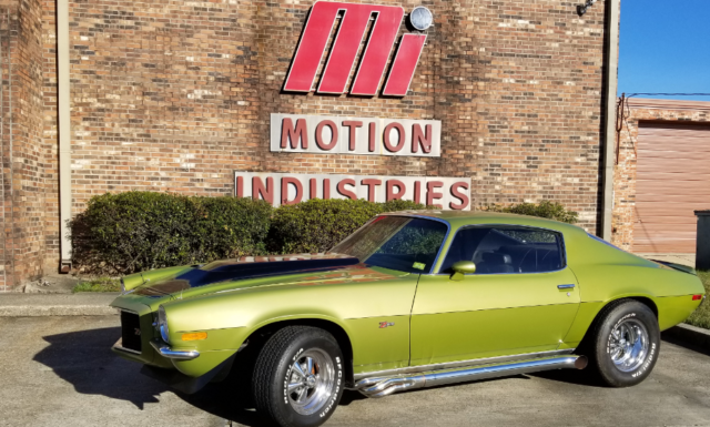 Green 1970 Chevrolet Camaro Coupe with Black interior