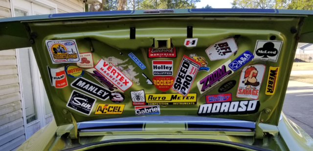 Green 1970 Chevrolet Camaro Coupe with Black interior