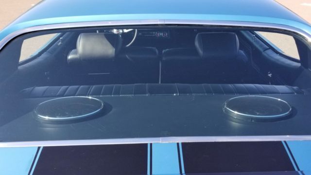 Blue 1970 Chevrolet Chevelle Coupe with Black interior
