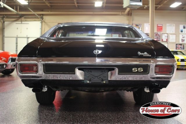 Black 1970 Chevrolet Chevelle with Black interior