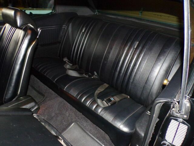 Black 1970 Chevrolet Chevelle Coupe with Black interior
