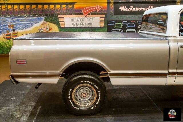 Gray 1970 Chevrolet Other Pickups Pickup Truck with Black interior