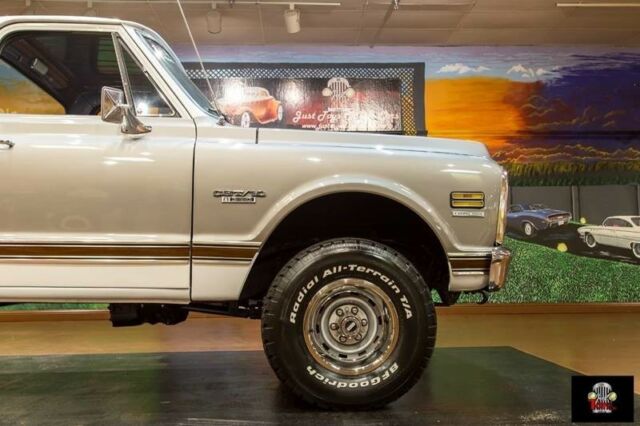 Gray 1970 Chevrolet Other Pickups Pickup Truck with Black interior