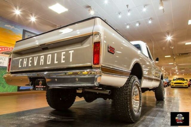 Gray 1970 Chevrolet Other Pickups Pickup Truck with Black interior