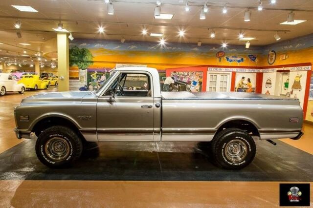 Gray 1970 Chevrolet Other Pickups Pickup Truck with Black interior