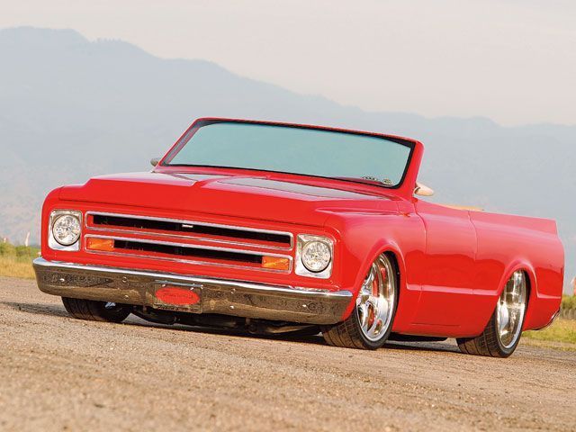 Red 1970 Chevrolet Blazer with Tan interior
