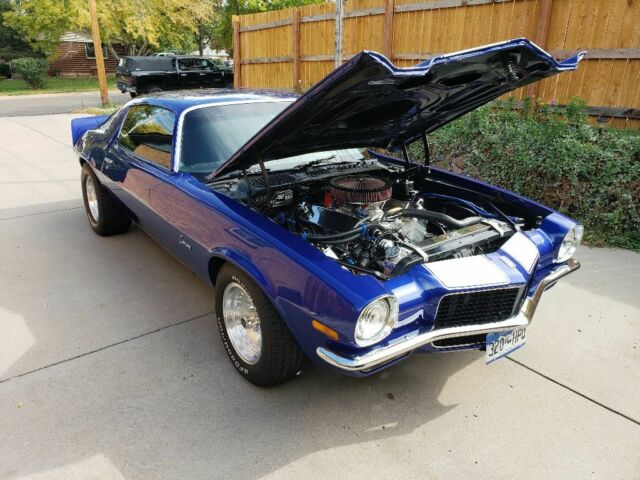 Blue 1970 Chevrolet Camaro Coupe with Black interior