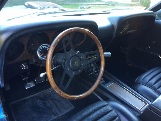 Gray 1970 Ford Mustang Fastback with Black interior